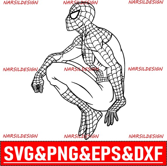 Spiderman svg spider