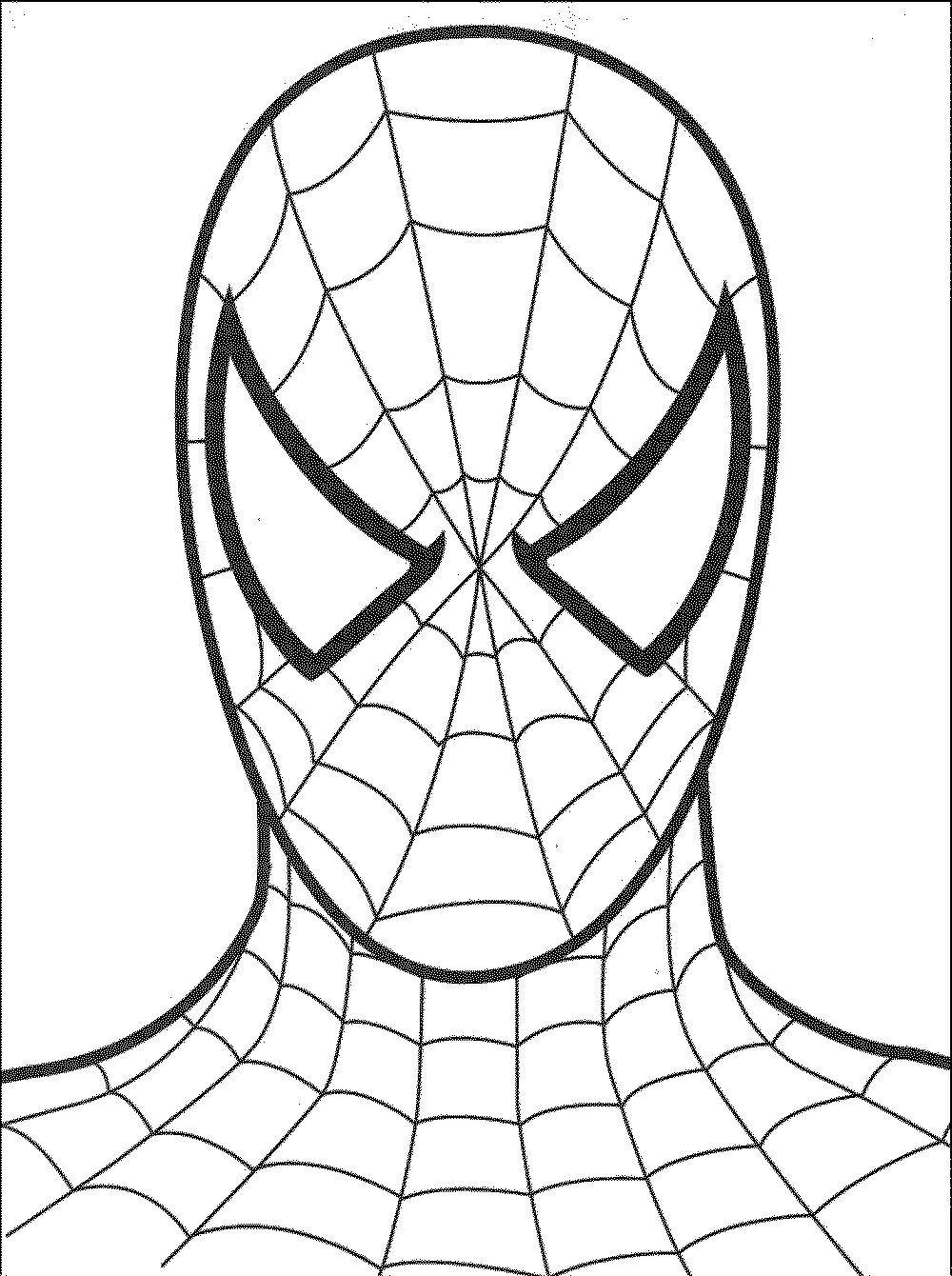 Online coloring pages boys coloring spiderman for boys