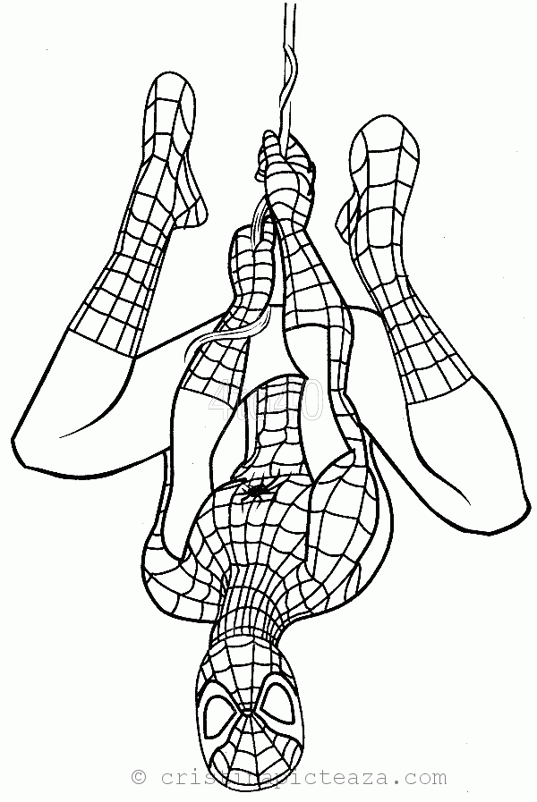 Spiderman coloring pages