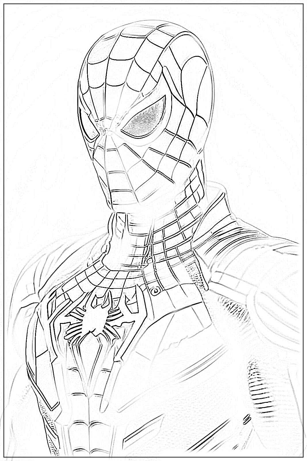 Á spiderman coloring pages â free printable sheets for kids