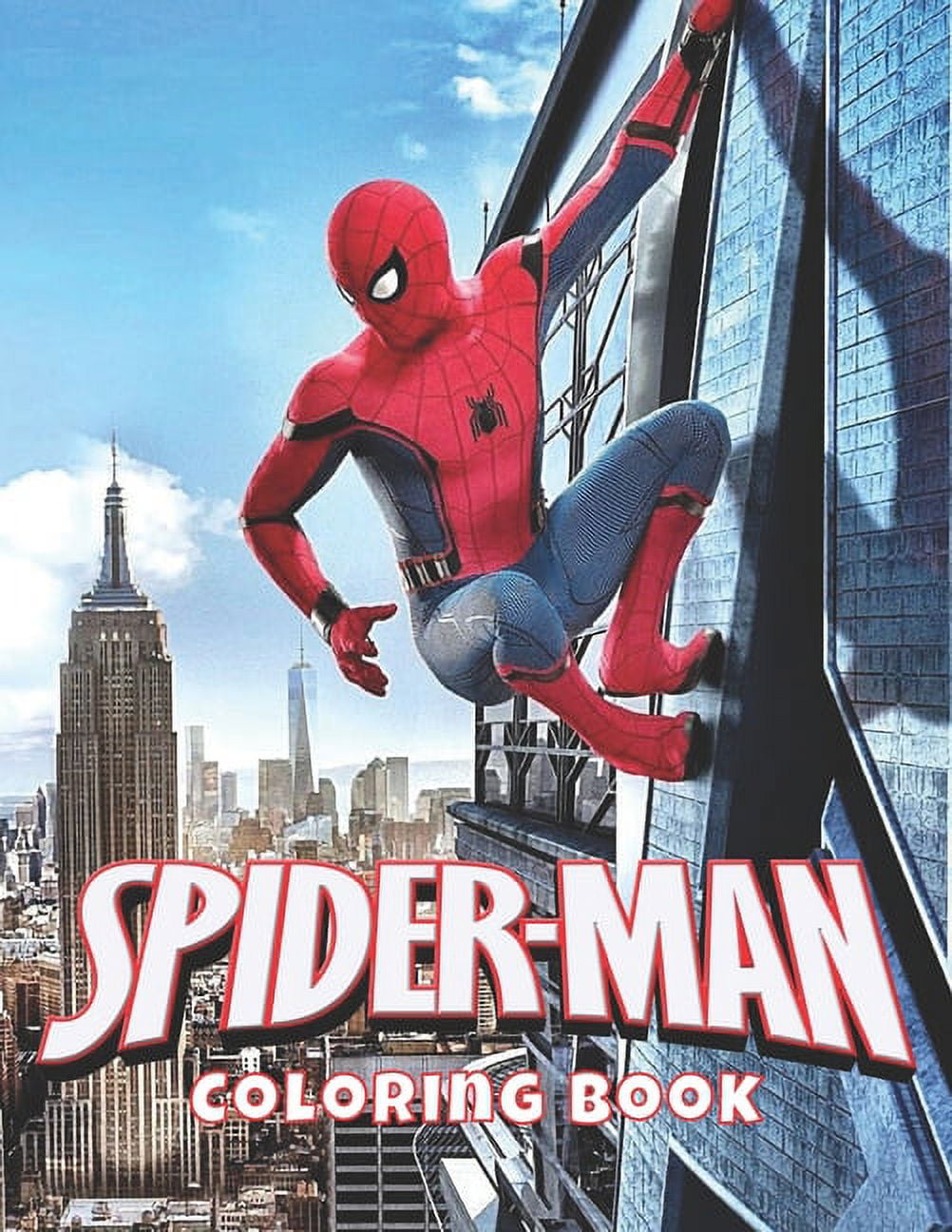 Spider man coloring book unofficial book