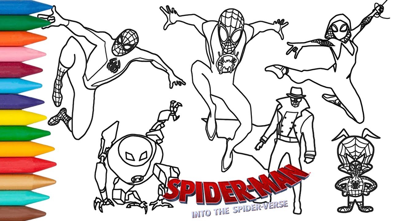 How to draw spider