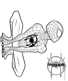 Miles morales coloring pages