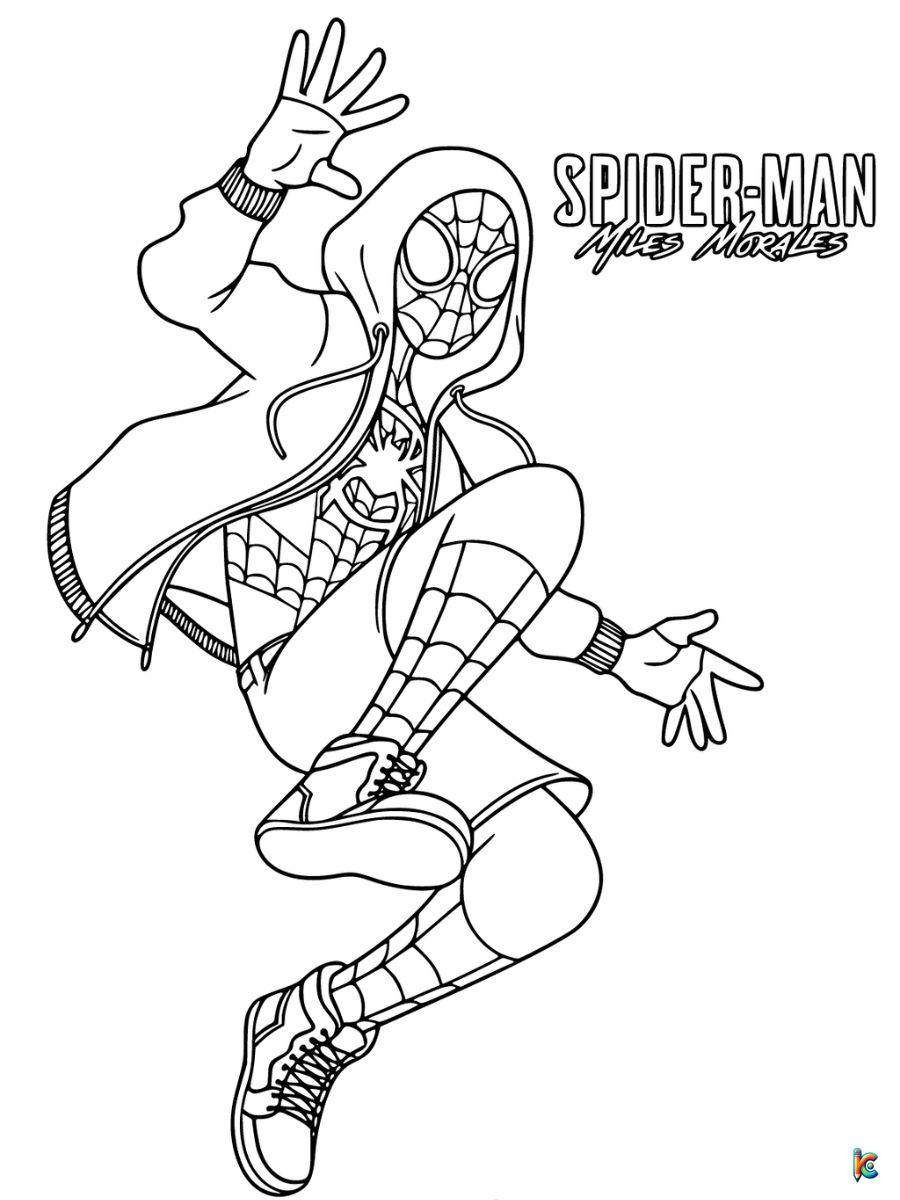 Spiderman coloring pages â