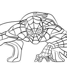 Wonderful spiderman coloring pages your toddler will love