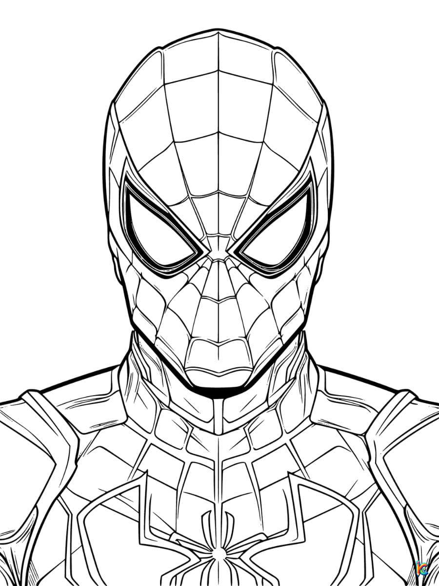 Spiderman coloring pages â