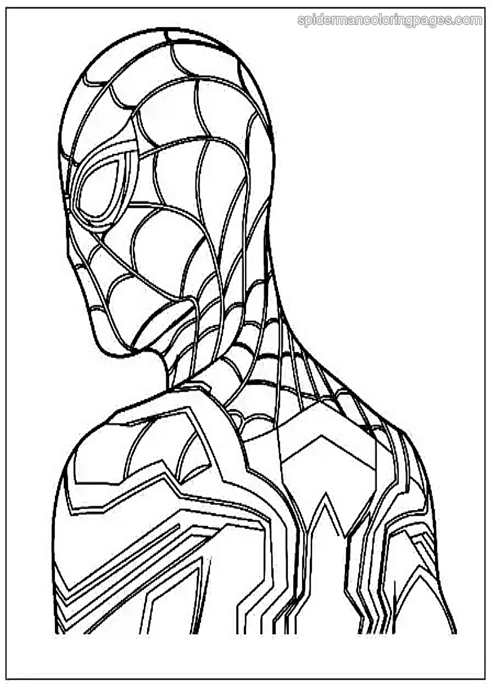 Á spiderman coloring pages â free printable sheets for kids