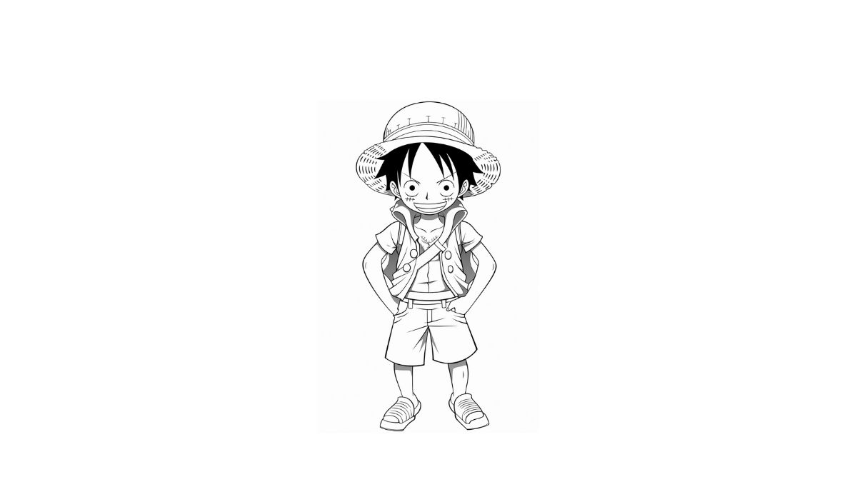 One piece coloring pages