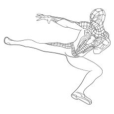 Wonderful spiderman coloring pages your toddler will love