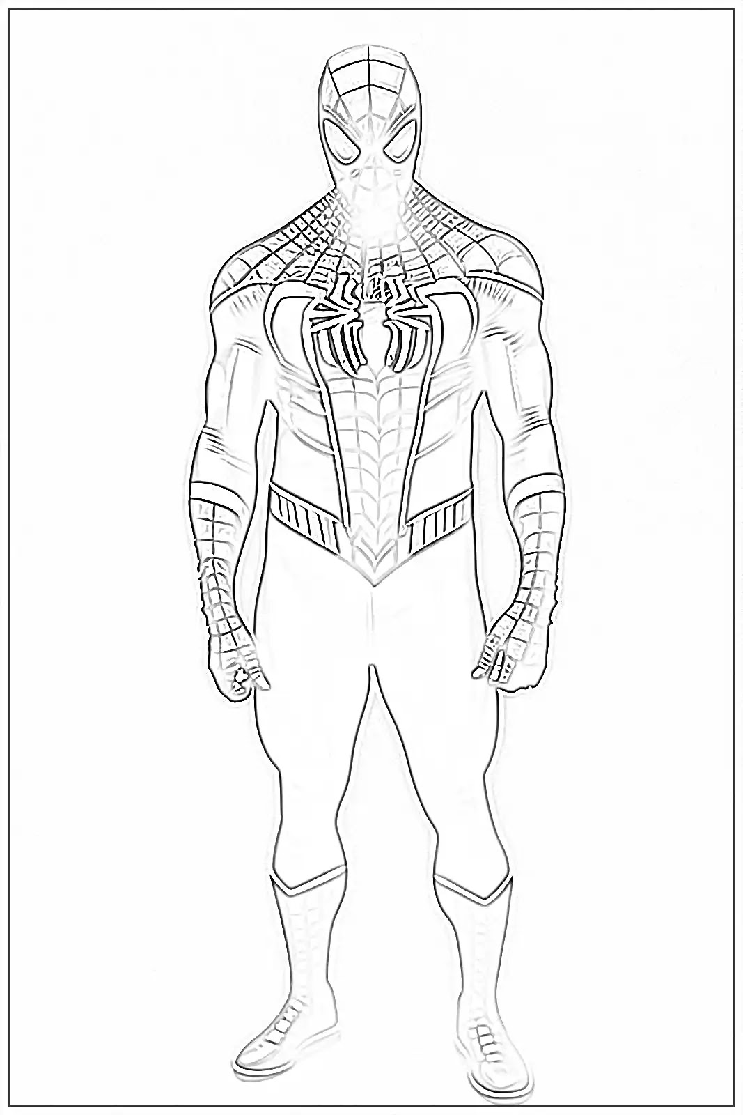 Á spiderman coloring pages â free printable sheets for kids