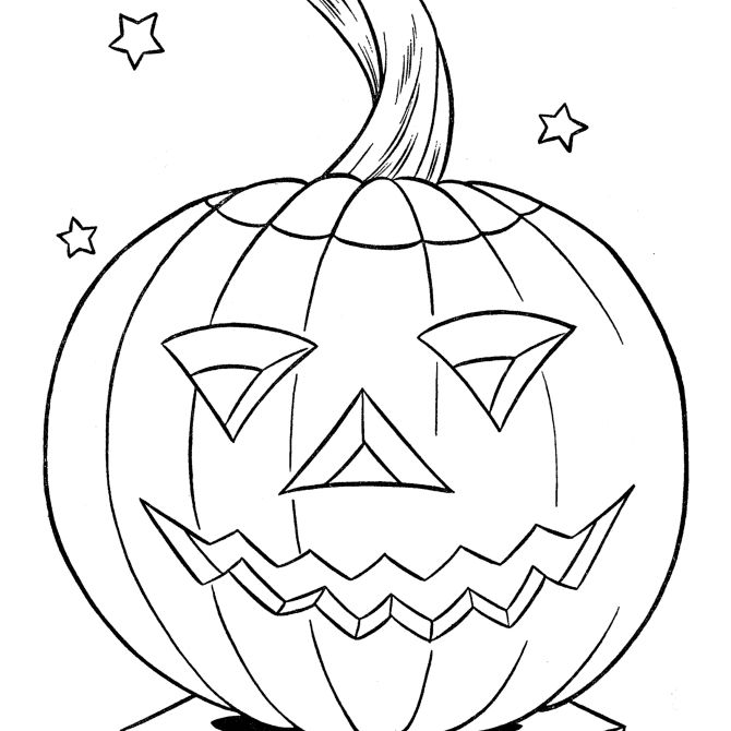 Pumpkin coloring pages for halloween â cristina is painting