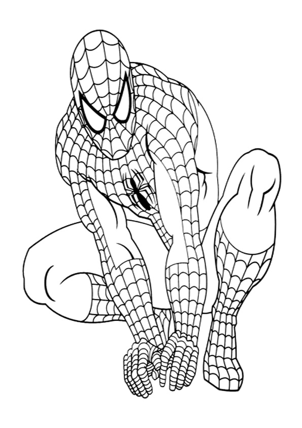 Coloring pages spiderman coloring pages