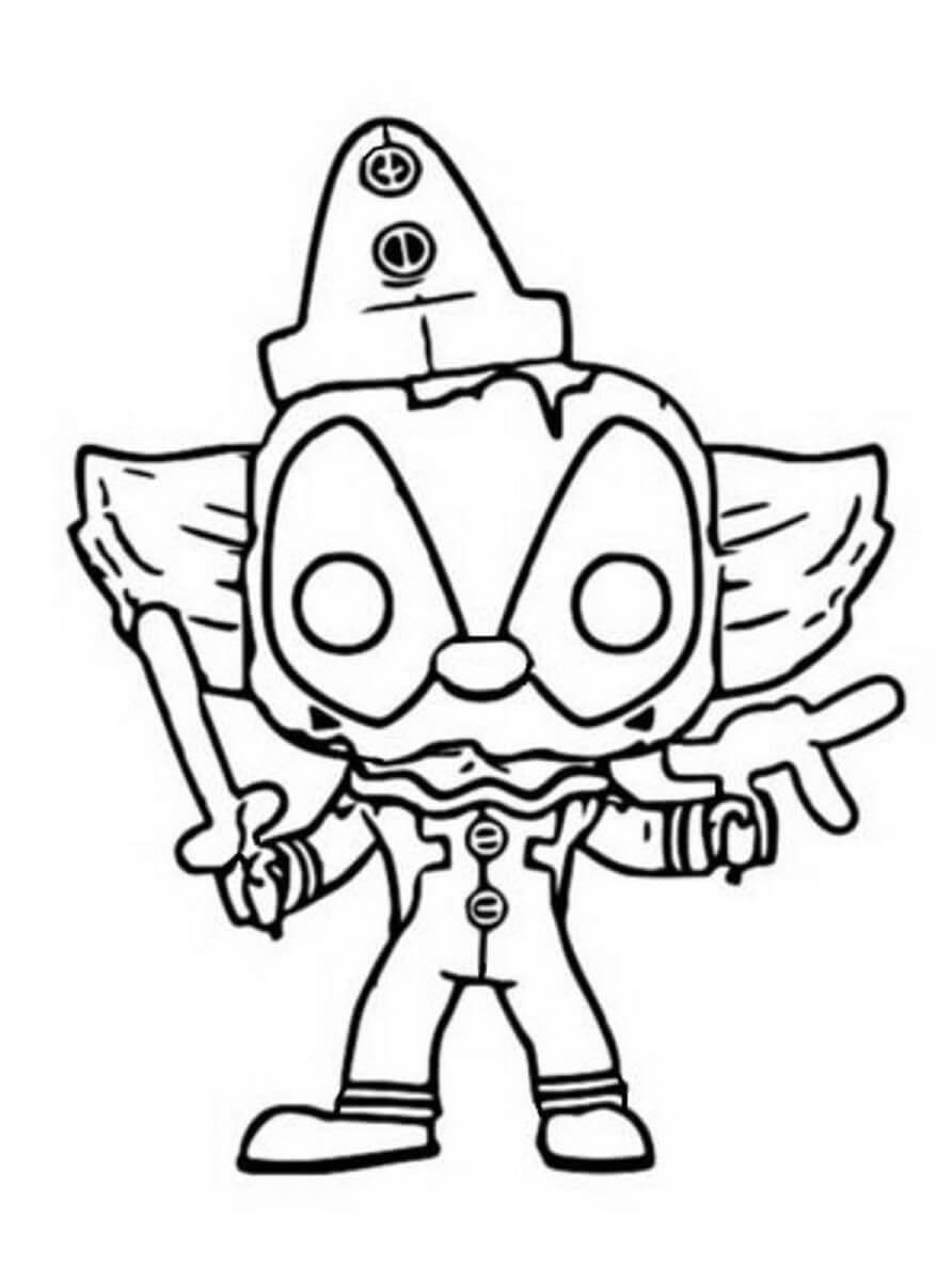 Funko pop coloring pages