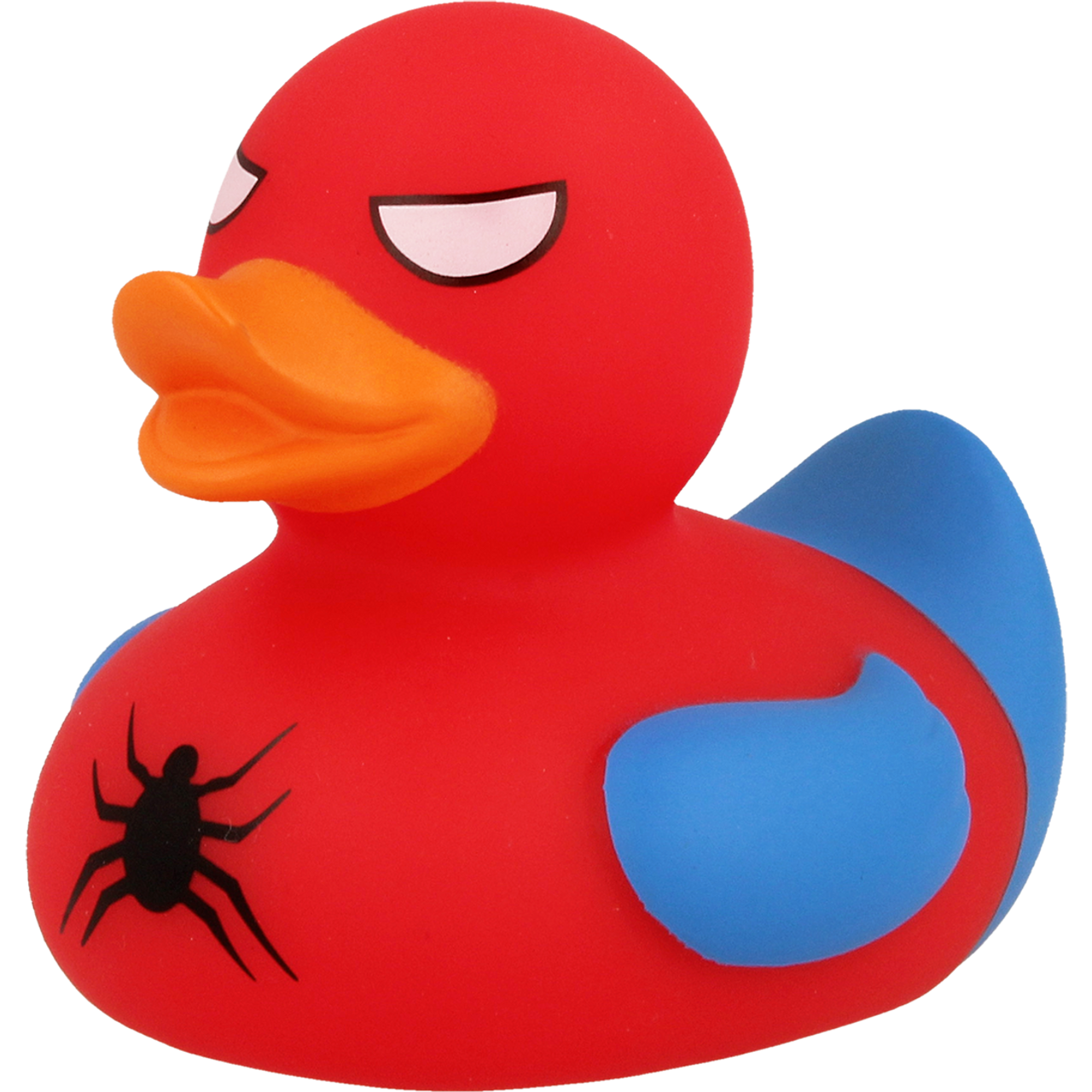 Spiderman rubber duck bath toy by lilalu ducks in the window