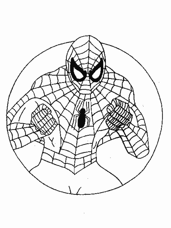 Spiderman coloring pages printable for free download