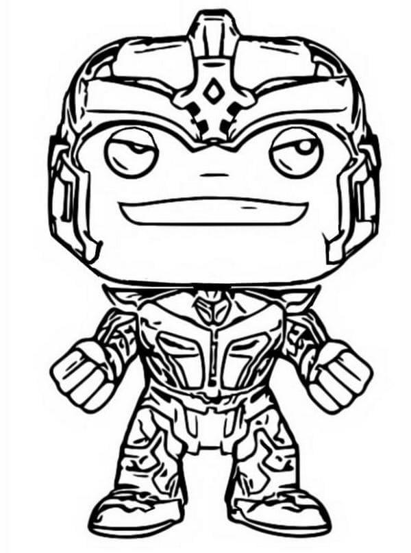 Funko pop coloring pages