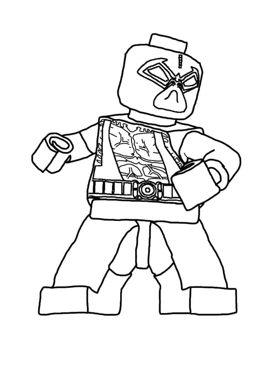 Lego deadpool coloring pages