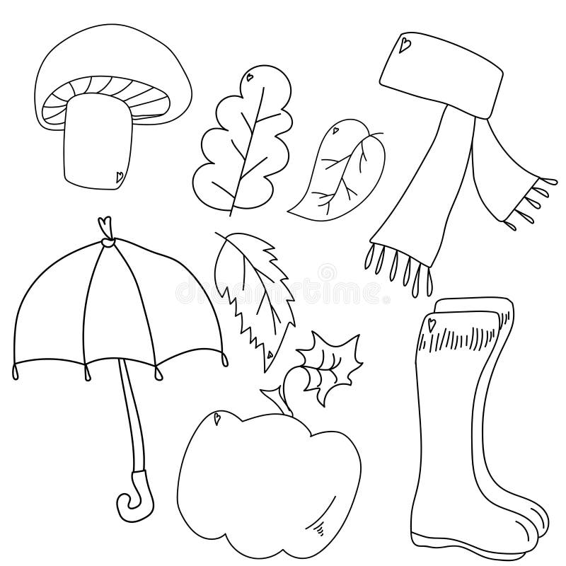 Umbrella coloring page stock illustrations â umbrella coloring page stock illustrations vectors clipart