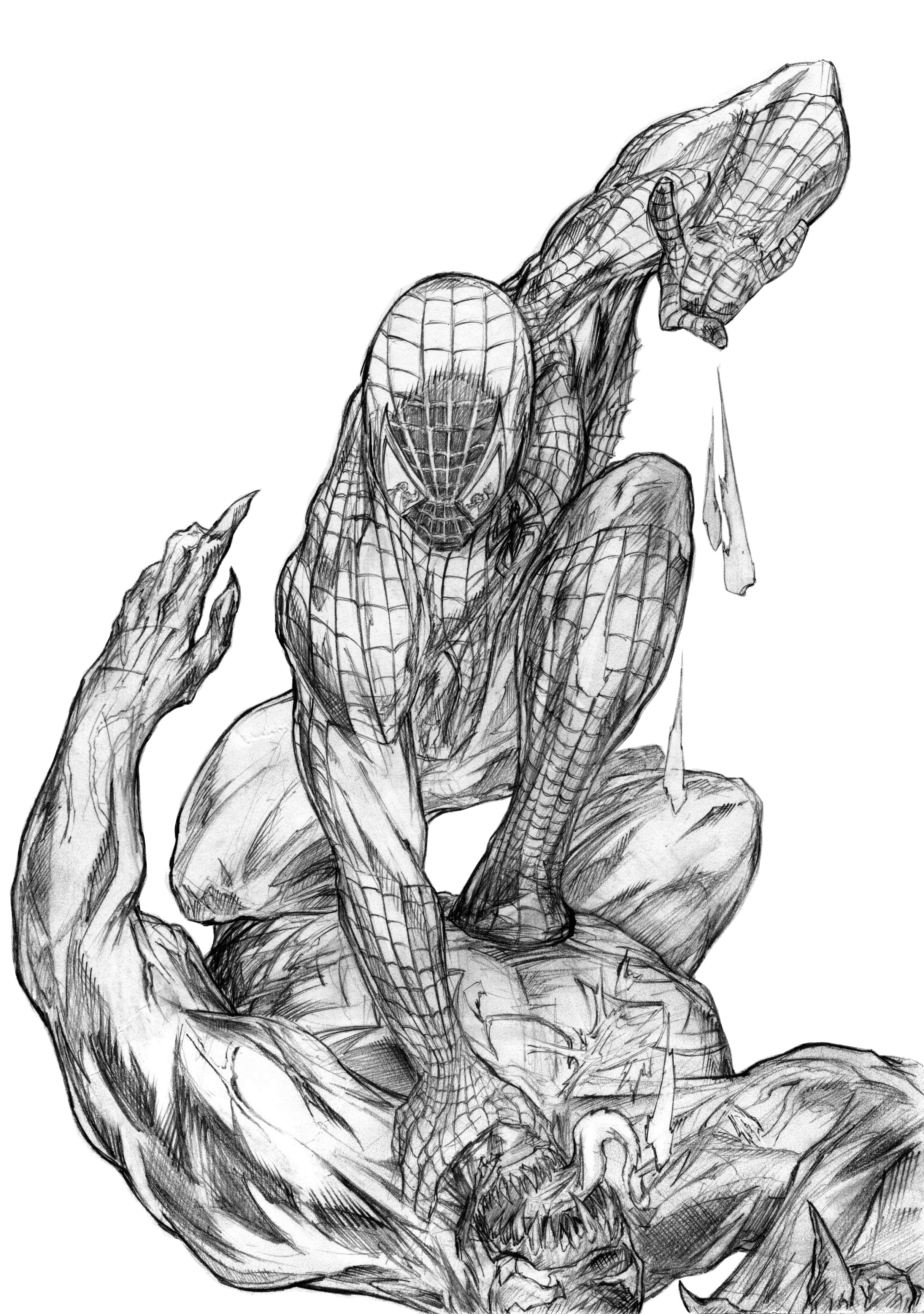 Color me spidey venom by sashameerchund on