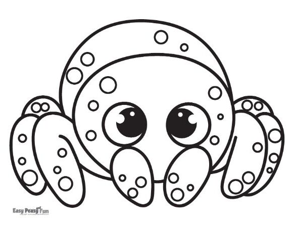 Printable spider coloring pages â sheets