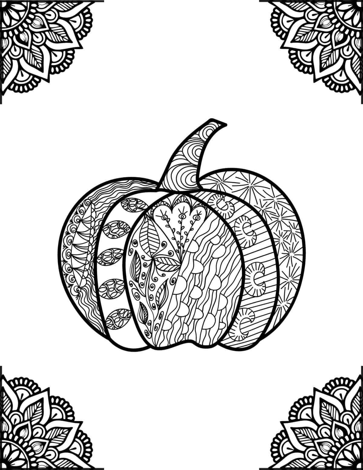 Free halloween coloring pages for kids and adults