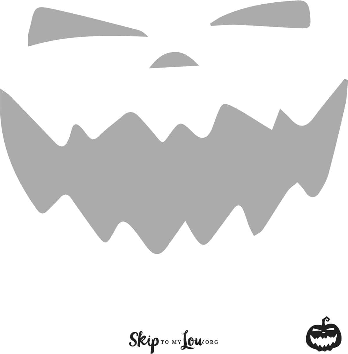 Cool free printable pumpkin carving stencils