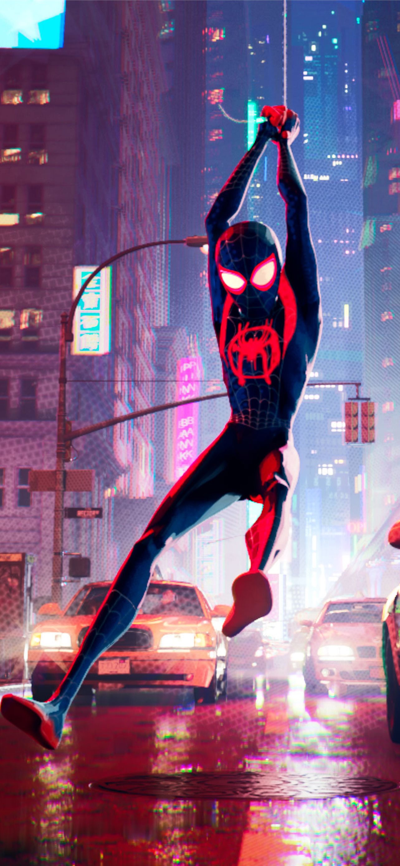 Best spider man into the spider verse iphone hd wallpapers