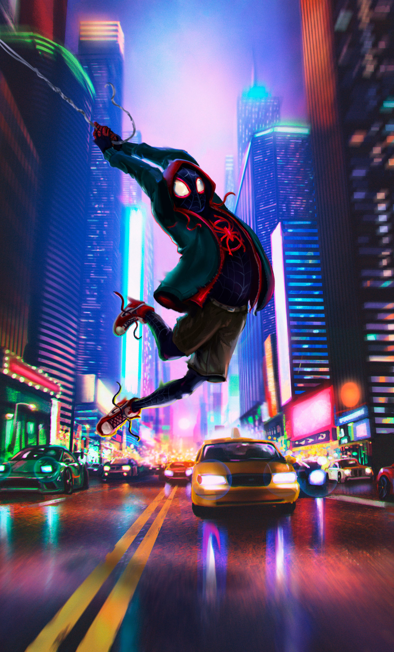 X spider man in spider verse iphone hd k wallpapers images backgrounds photos and pictures