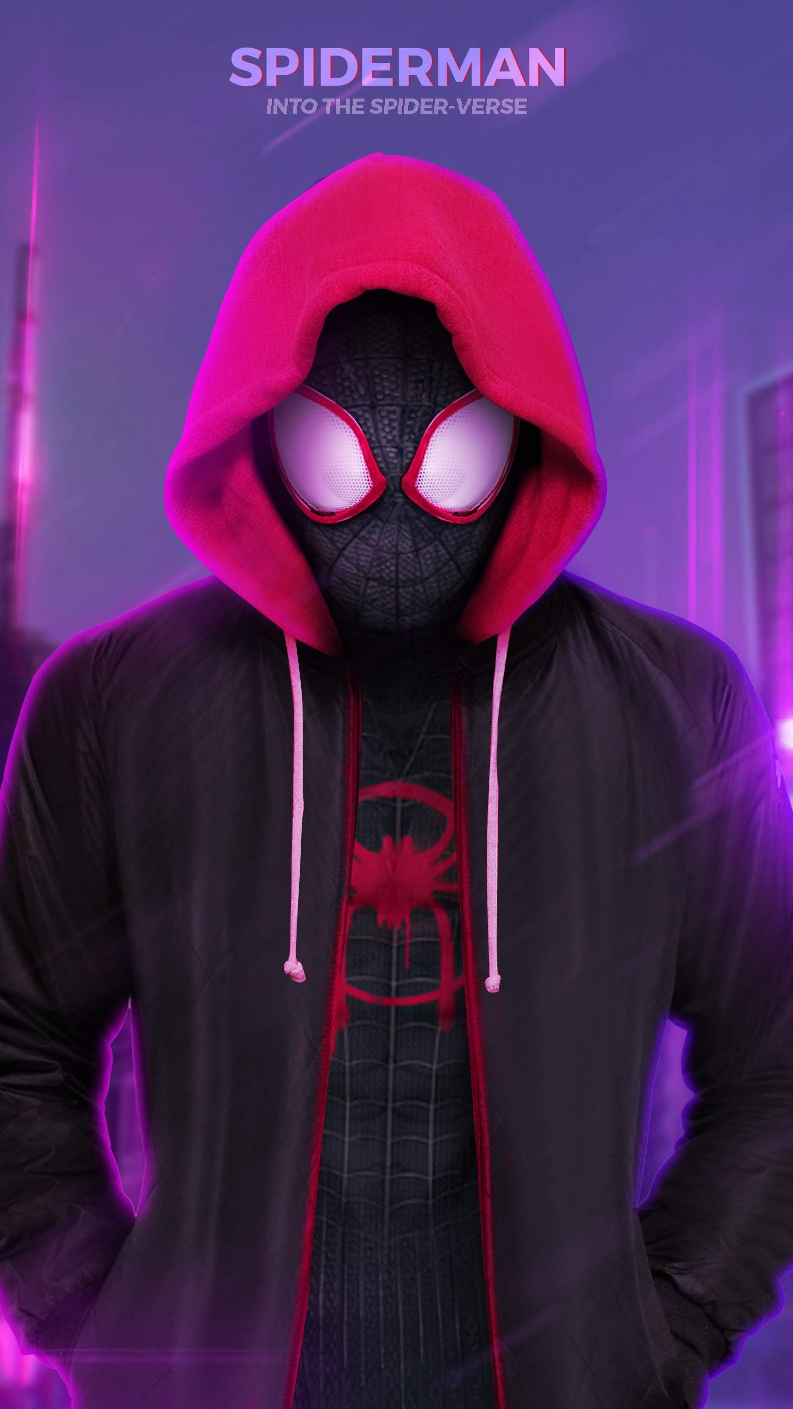 Spiderman into the spider verse iphone wallpaper spiderman spiderman cartoon miles spiderman