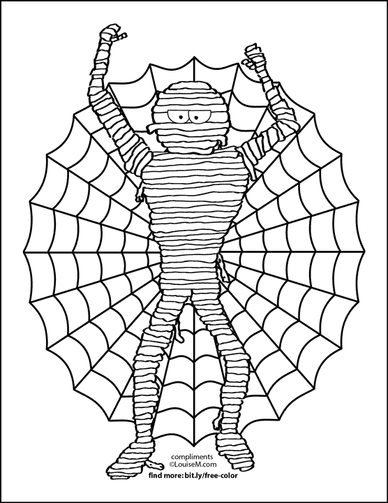 Halloween coloring pages for kids adults free printables