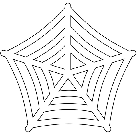 Spider web emoji coloring page free printable coloring pages