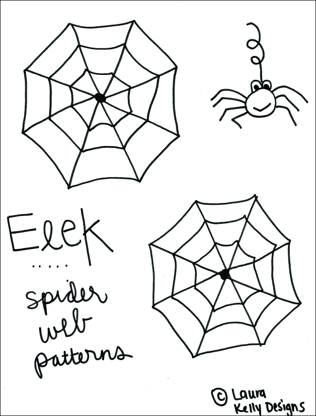 Spiderweb candy drink topper