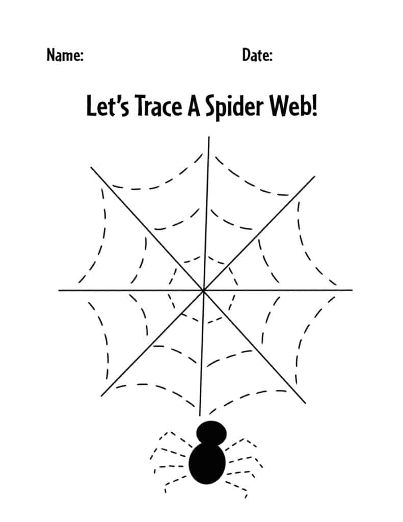 Free october worksheets for preschool â the hollydog blog