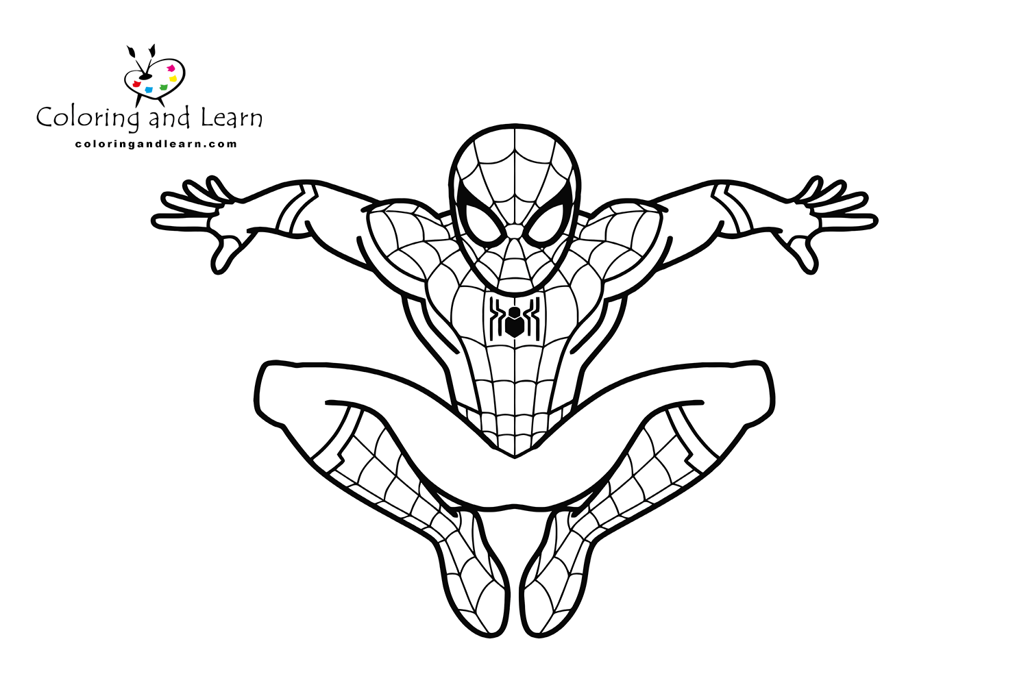 Spiderman coloring pages