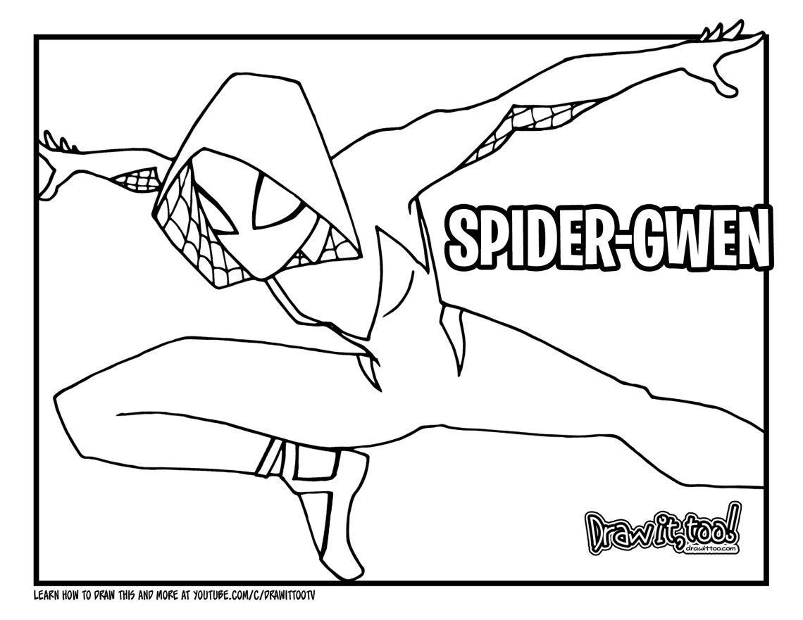 How to draw spider