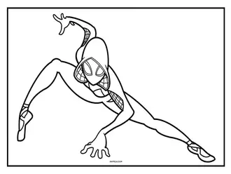 Spiderman coloring pages