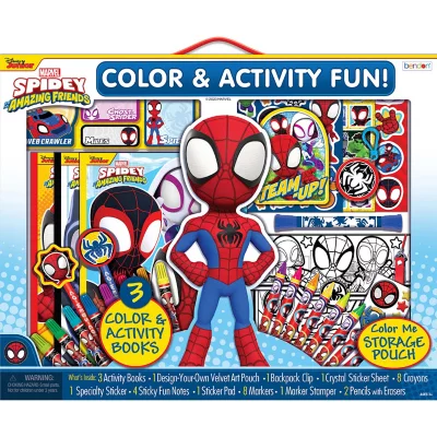 Disney marvel spidey his amazing friends coloring activity collection