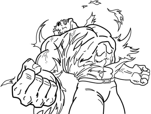 Hulk coloring pages