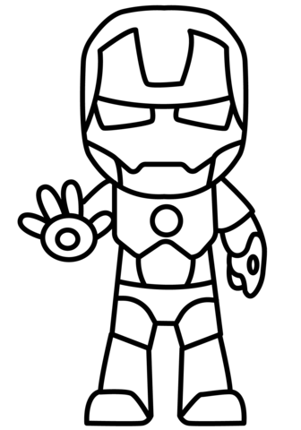 Iron man coloring pages free coloring pages