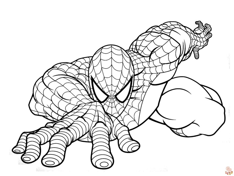 How spiderman coloring pages can help kids learn valuable life lessons