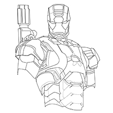 Top free printable iron man coloring pages online