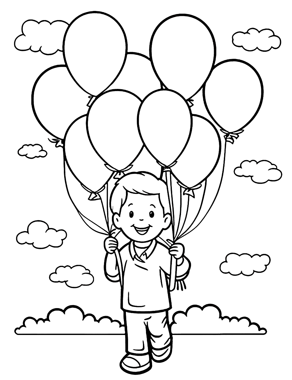 Happy birthday coloring pages free printables