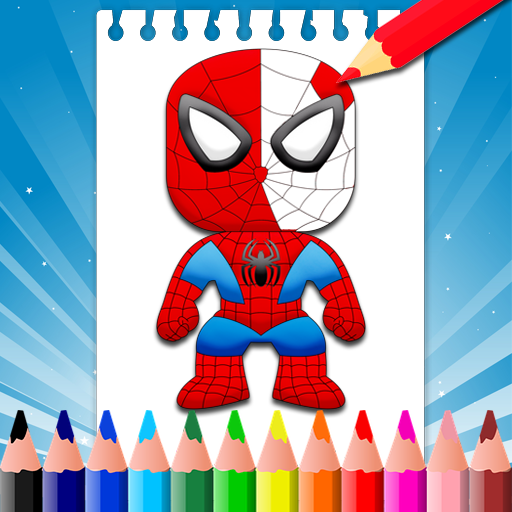 Super hero coloring pages