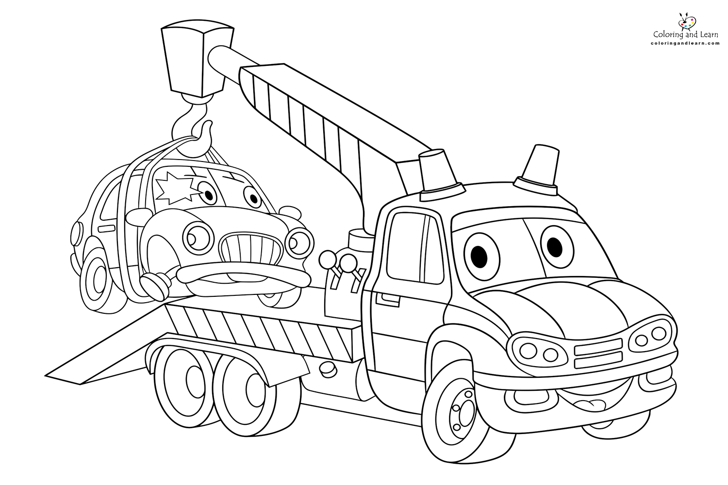 Car coloring pages