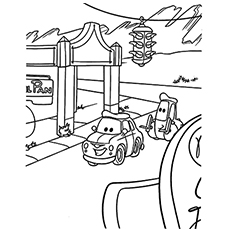 Top free printable colorful cars coloring pages online