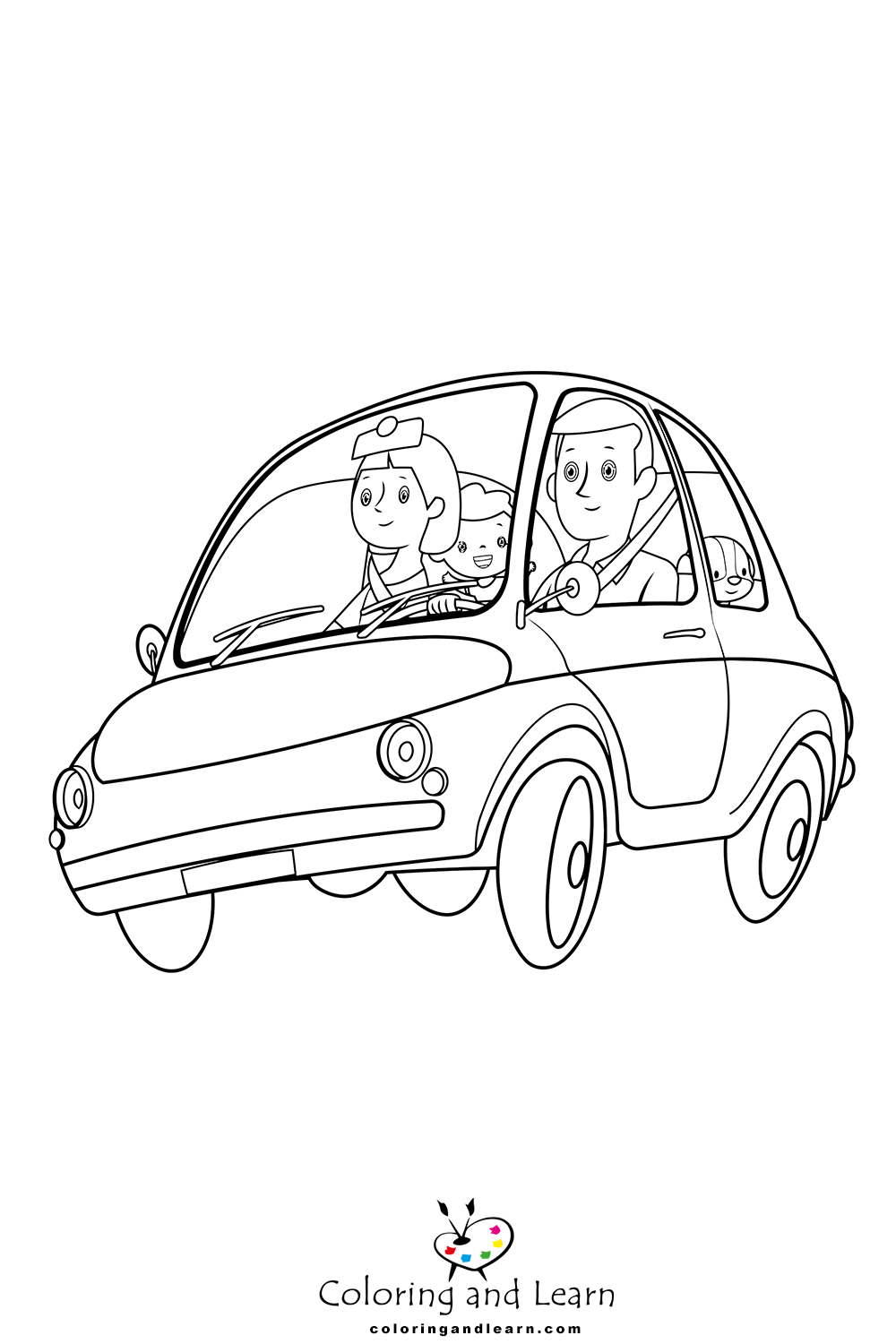 Car coloring pages