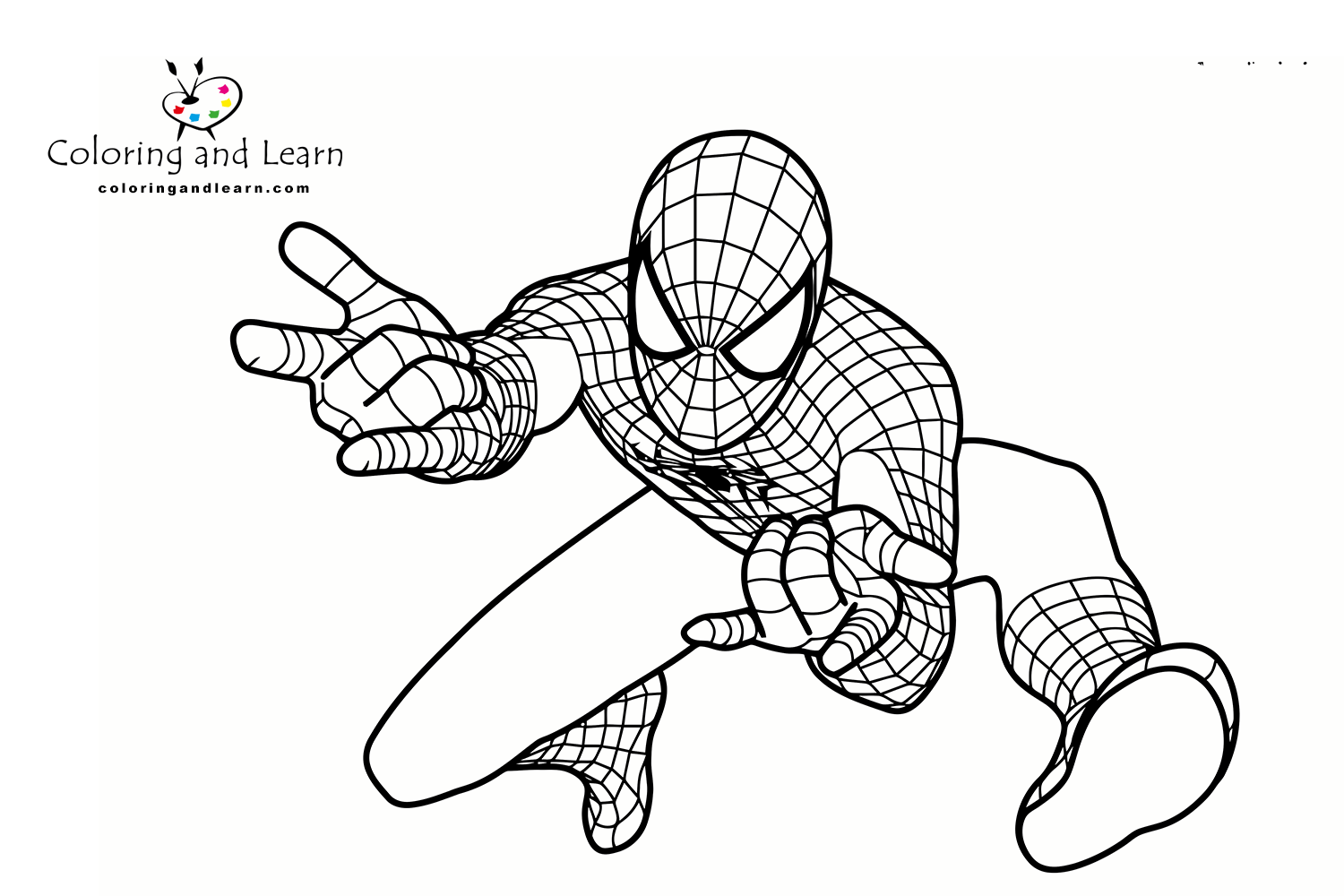 Spiderman coloring pages