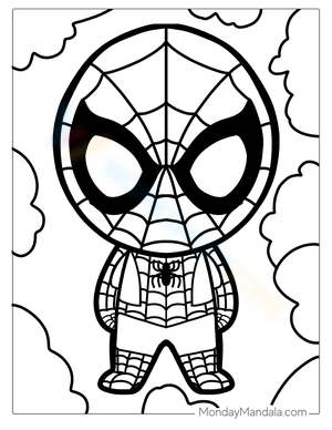 Free printable spiderman coloring pages for kids