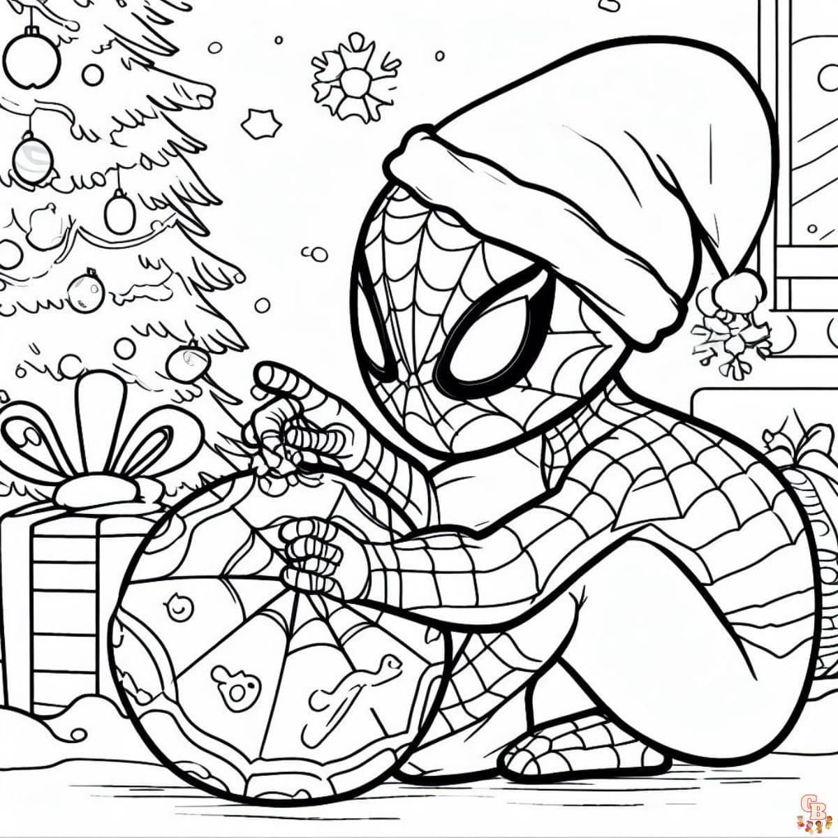 Explore our collection of printable spiderman coloring pages free