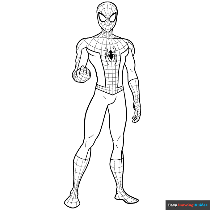 Free printable superhero coloring pages for kids